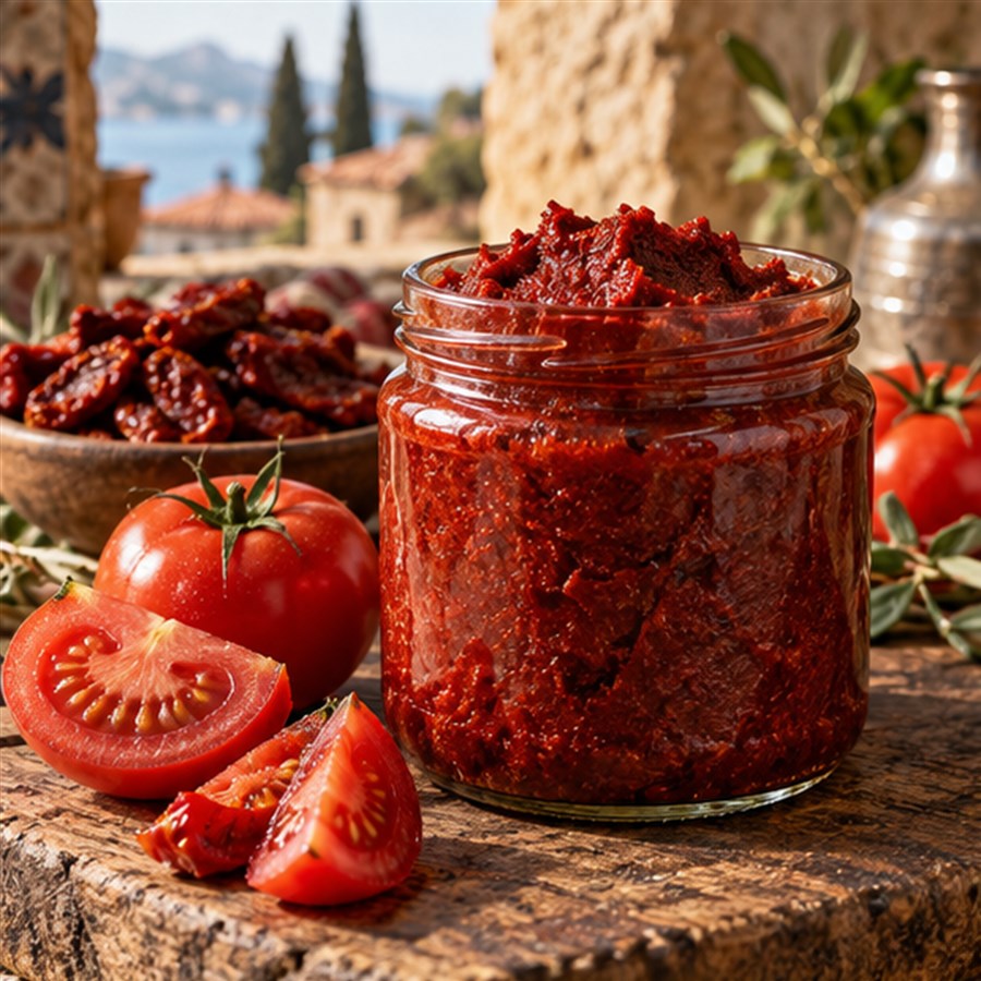 Güneşte Kurutulmuş Domates Salçası